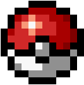 Pokeball 8-bit style